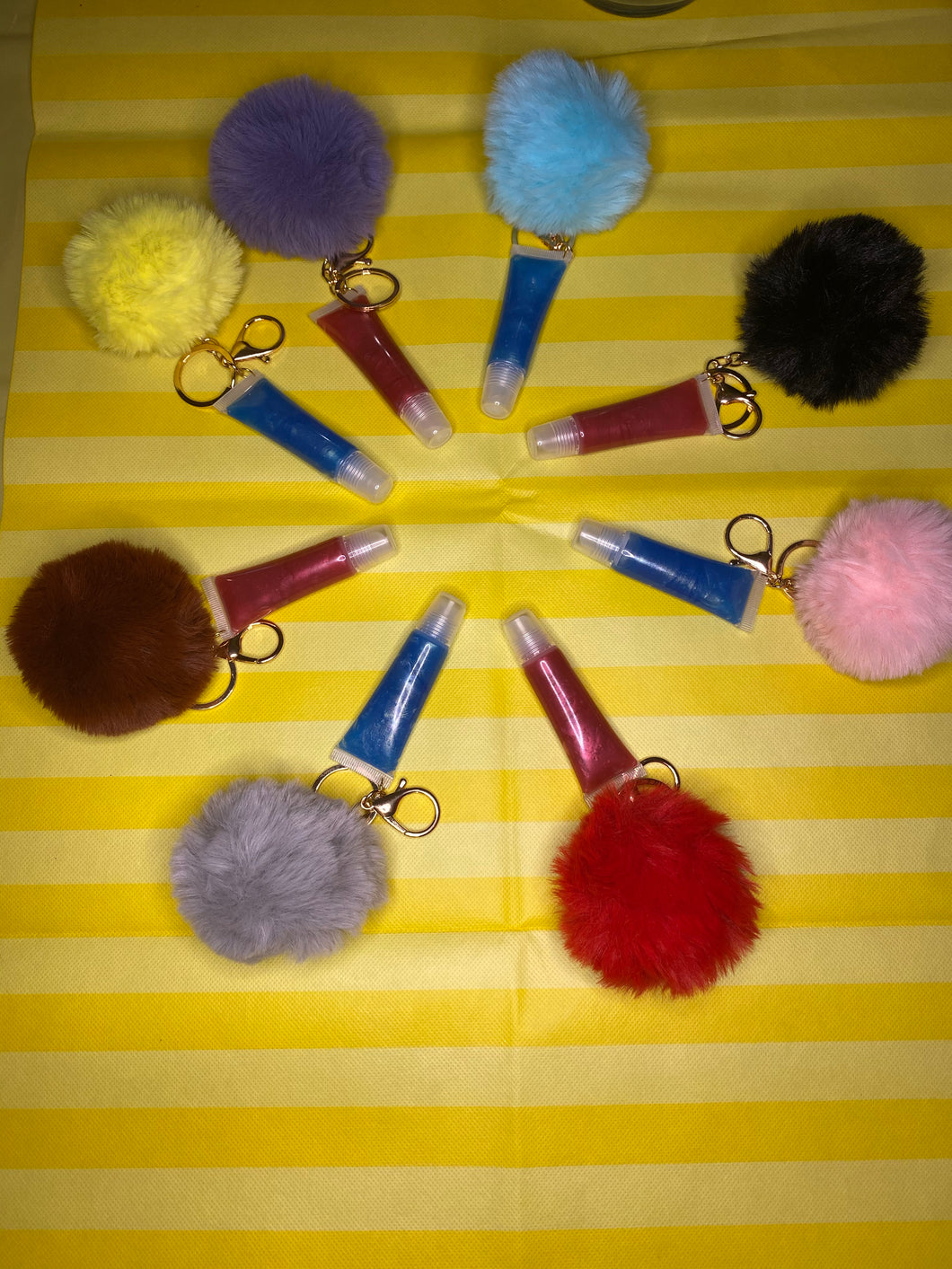 Fierce in Fur Key Chain